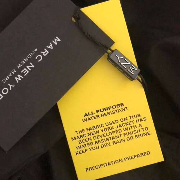 Andrew Marc Navarre belted trench coat - Picture 6 of 8